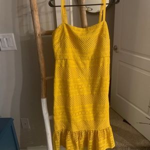 NWT Yellow JCrew Dress
